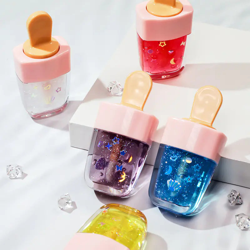 Cute Ice Cream Ocean World Lip Color Fantasy Glaze