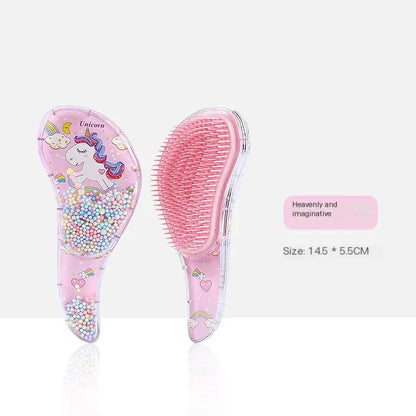 Children's Anti-Static Massage Hair Brush and Comb Set