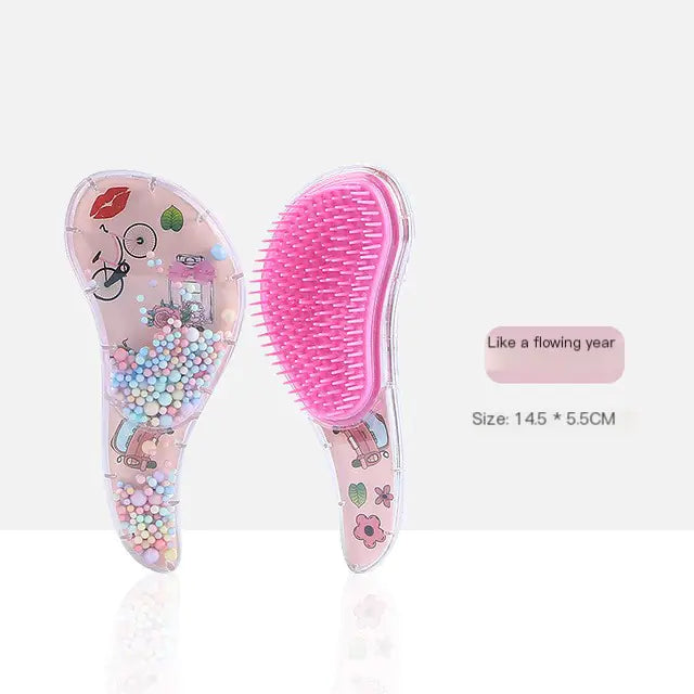 Children's Anti-Static Massage Hair Brush and Comb Set