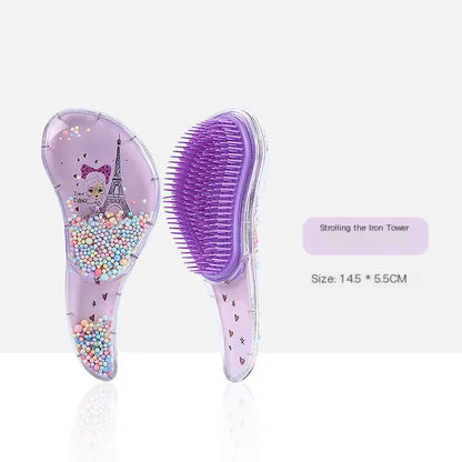 Children's Anti-Static Massage Hair Brush and Comb Set