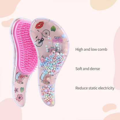 Children's Anti-Static Massage Hair Brush and Comb Set