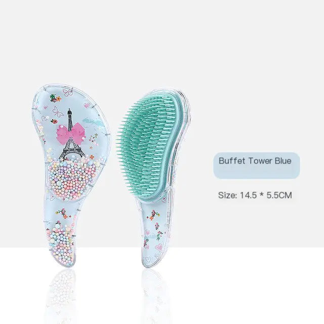 Children's Anti-Static Massage Hair Brush and Comb Set